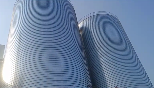 托克逊2座混凝土高架卷板仓