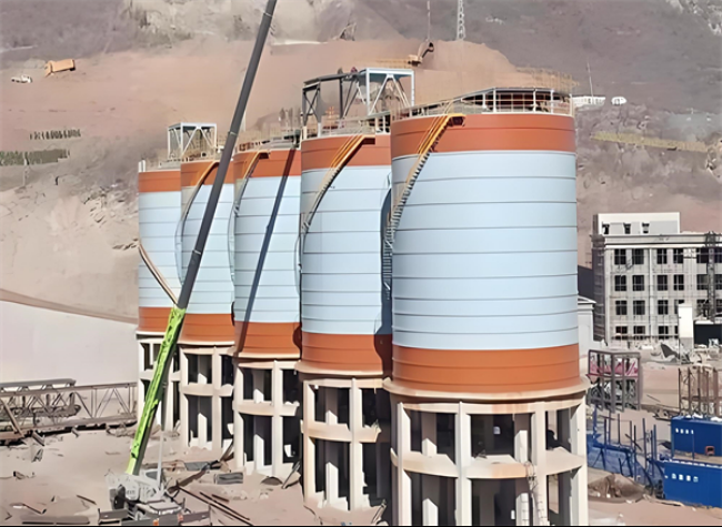 托克逊高架钢板仓